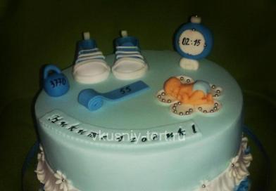 Cakes decorated with fondant for boys: photos, how to make them